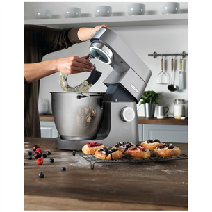 Kenwood Chef Titanium XL, 6.7 L/1.6 L, 1700 W, sudraba - Virtuves kombains