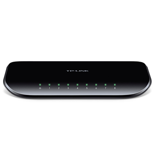 TP-Link TL-SG1008D V8, черный - Настольный коммутатор TL-SG1008D