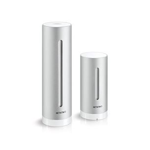 Netatmo Smart Home Weather Station, серебристый - Умная метеорологическая станция с двумя модулями NWS01-EC