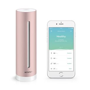 Netatmo Smart Indoor Air Quality Monitor, розовое золото - Умный датчик качества воздуха в помещении