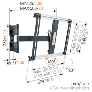 Настенное крепление для телевизора Vogels THIN 445 (26-55")