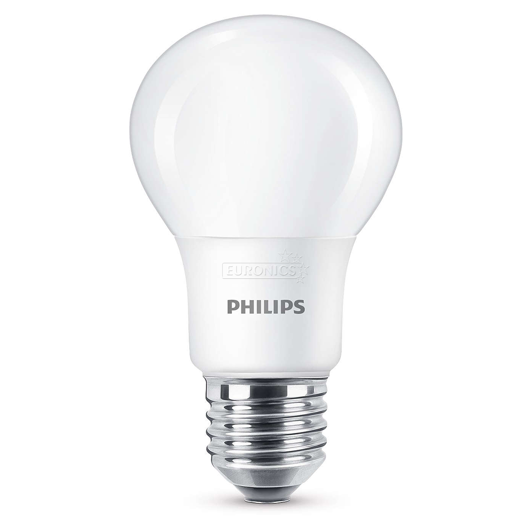 LED spuldze E27, Philips / 3 gab.