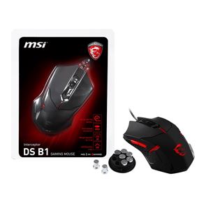 Wired optical mouse DS B1, MSI