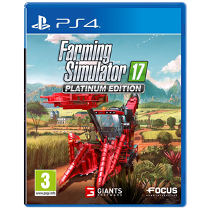 PS4 game Farming Simulator 17 Platinum Edition