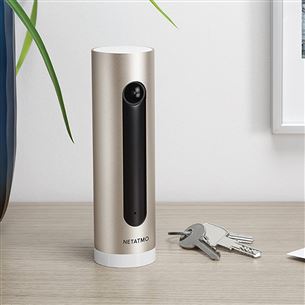 Netatmo Welcome Smart Camera, золотистый - Камера видеонаблюдения с распознаванием лиц