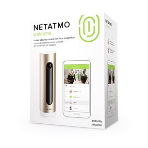 Netatmo Welcome Smart Camera, золотистый - Камера видеонаблюдения с распознаванием лиц