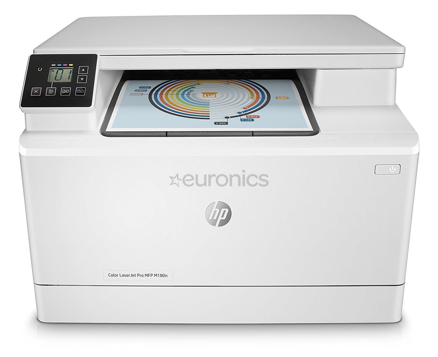 Multifunction laser printer Color LaserJet Pro M180n, HP