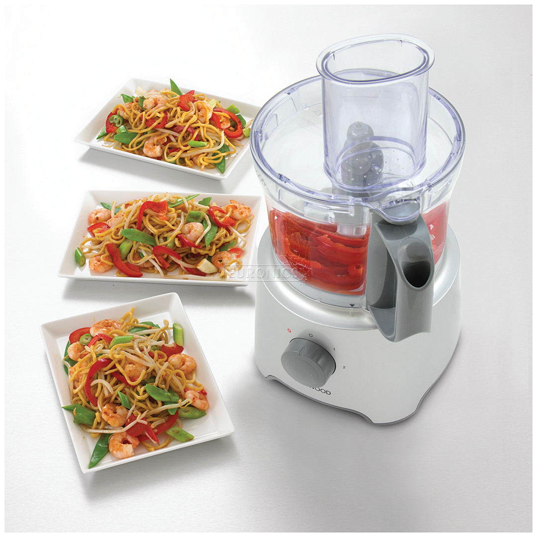 Kenwood Multipro Compact, 2.1 л, 800 W, cеребряный - Кухонный комбайн