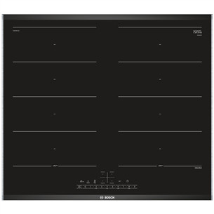 Bosch, platums 60.6 cm, melna - Iebūvējama indukcijas plīts virsma
