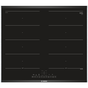 Bosch, ширина 60,6 см, черный - Интегрируемая индукционная варочная панель PXX675FC1E
