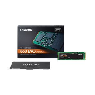 Samsung 860 EVO, M.2, SATA 3.0, 250 GB - SSD