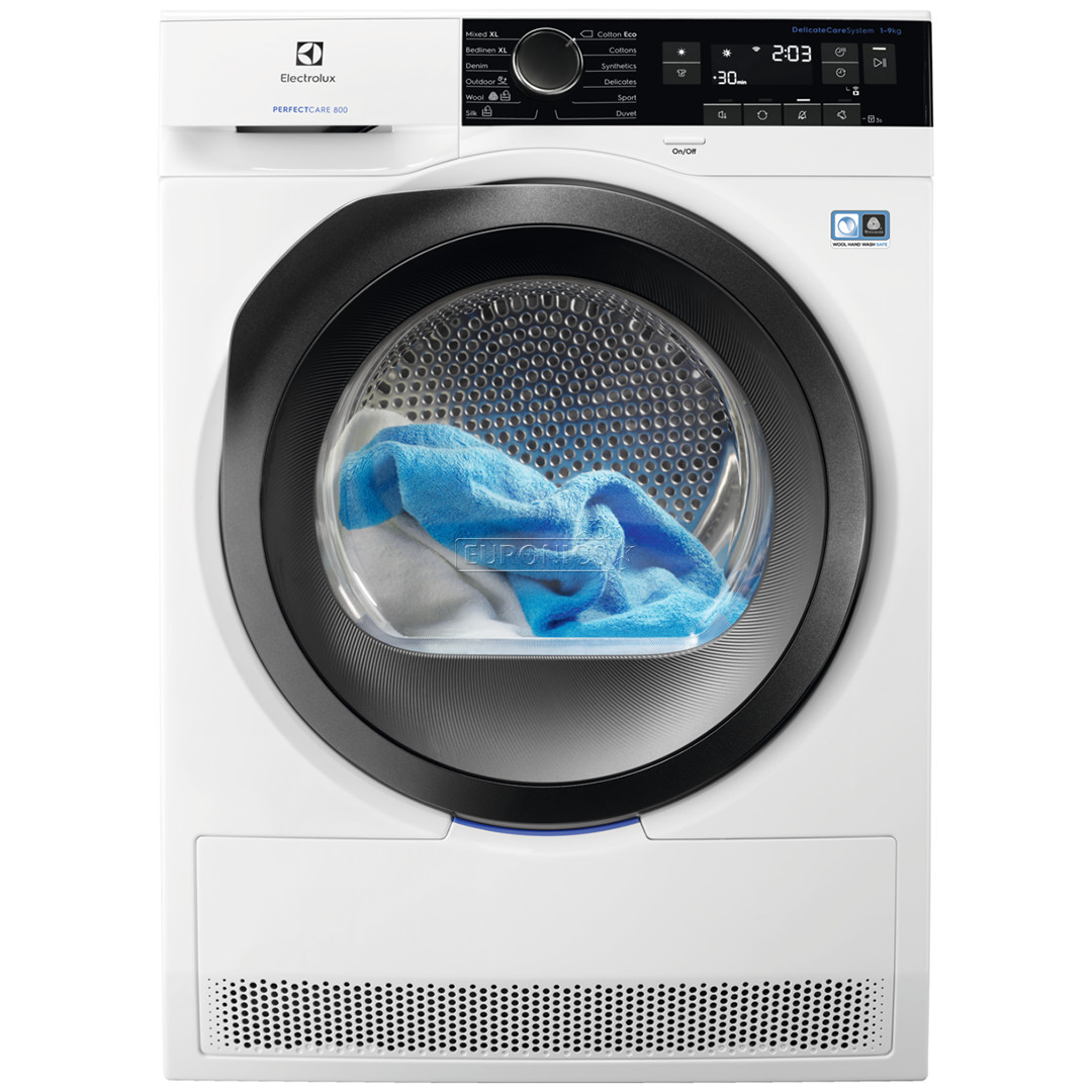 Electrolux, 9 кг, глубина 60 см - Сушильная машина