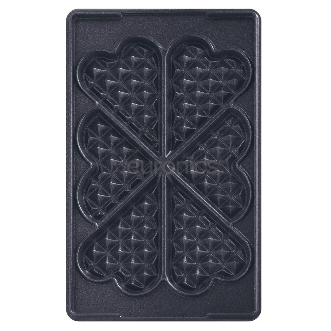Tefal Snack Collection - Heart-shaped waffle set