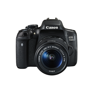 Digitālā spoguļkamera EOS 750D + objektīvs EF-S 18-55mm IS STM, Canon