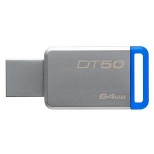 USB zibatmiņa DataTraveler 50, Kingston / 64 GB