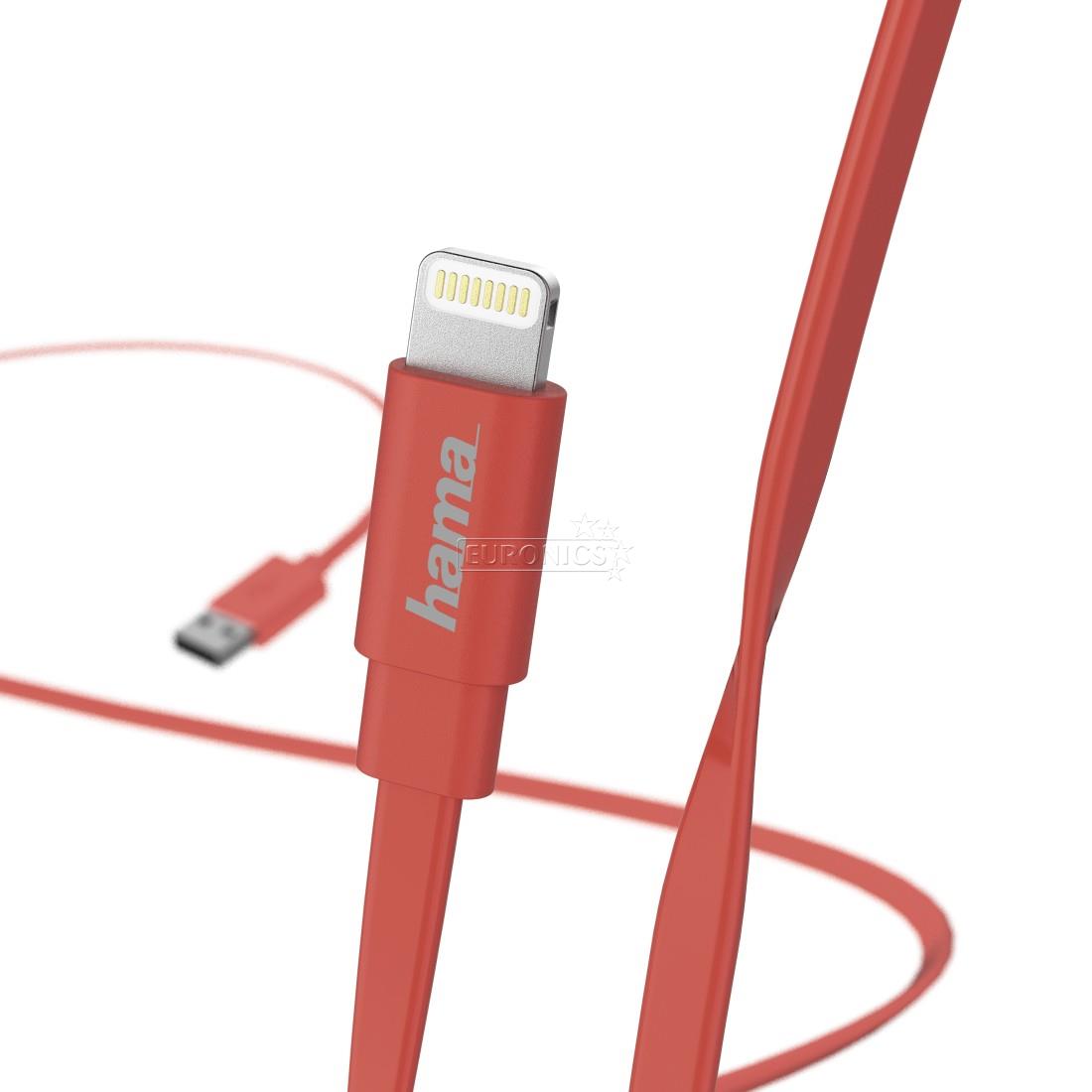 USB vads uz Apple Lightning, Hama / 1.2m