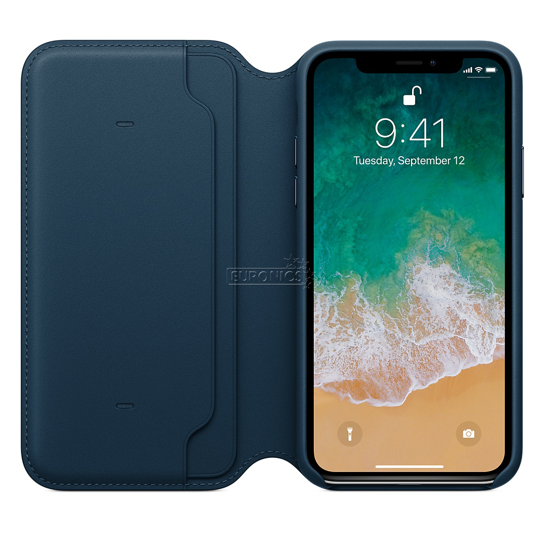 iPhone X leather folio Apple