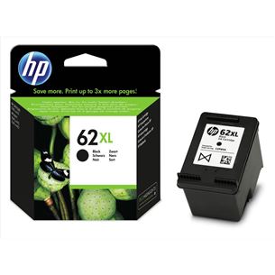 Ink Cartridge 62XL, HP / black