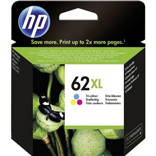Ink Cartridge 62XL Tri-color, HP