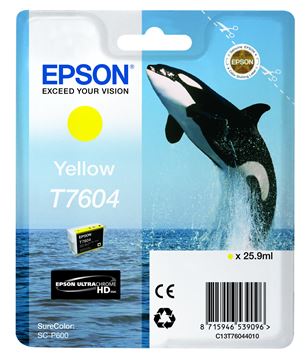 Ink cartridge T7604, Epson / yellow