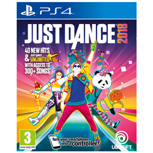 Spēle priekš PlayStation 4, Just Dance 2018