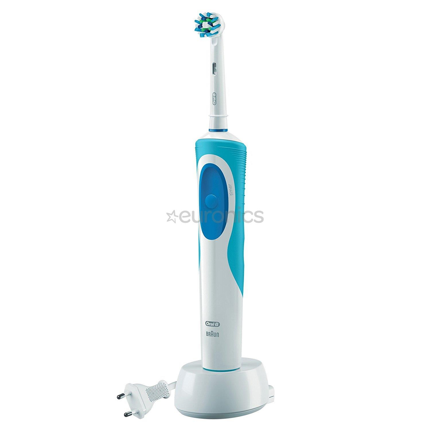 Elektriskā zobu birste Oral-B Vitality CrossAction + maiņas uzgalis, Braun