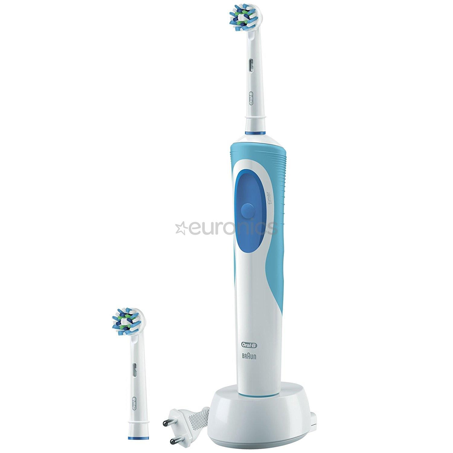 Elektriskā zobu birste Oral-B Vitality CrossAction + maiņas uzgalis, Braun