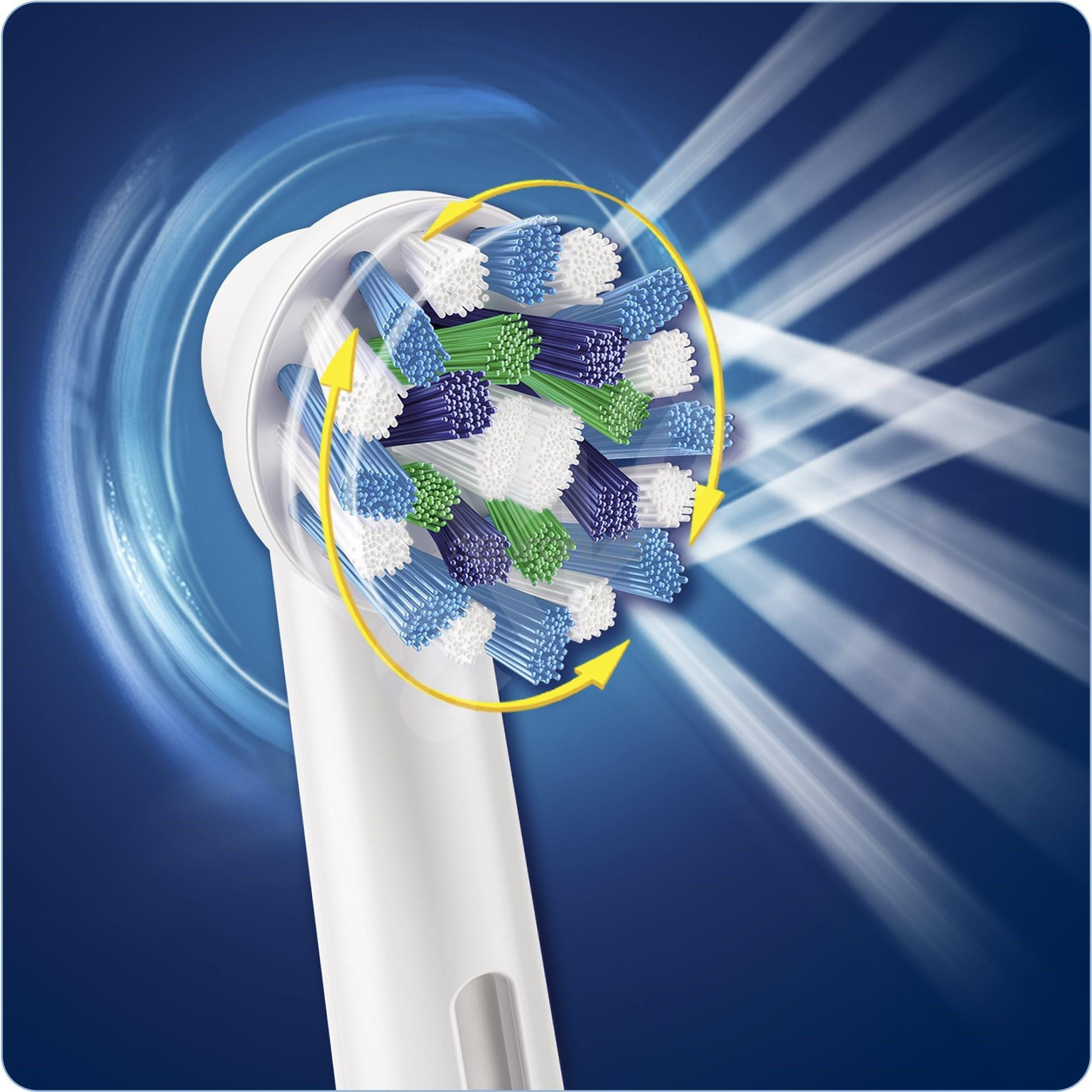 Elektriskā zobu birste Oral-B Vitality CrossAction + maiņas uzgalis, Braun