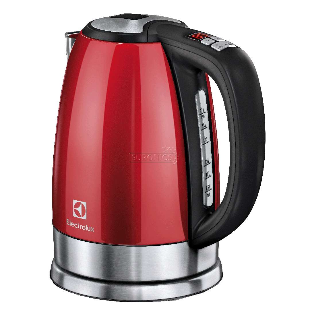 Electrolux, temperatūras regulēšana, 1.7 L, sarkana - Tējkanna