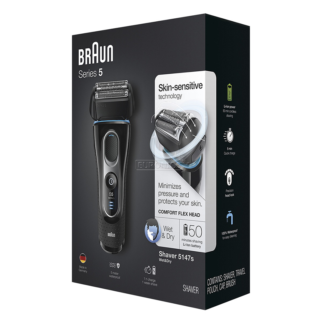 Skuveklis Series 5, Braun / Wet & Dry