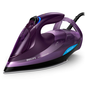 Philips Azur Advanced, 3000 Вт, фиолетовый - Паровой утюг