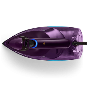 Philips Azur Advanced, 3000 W, violeta - Tvaika gludeklis