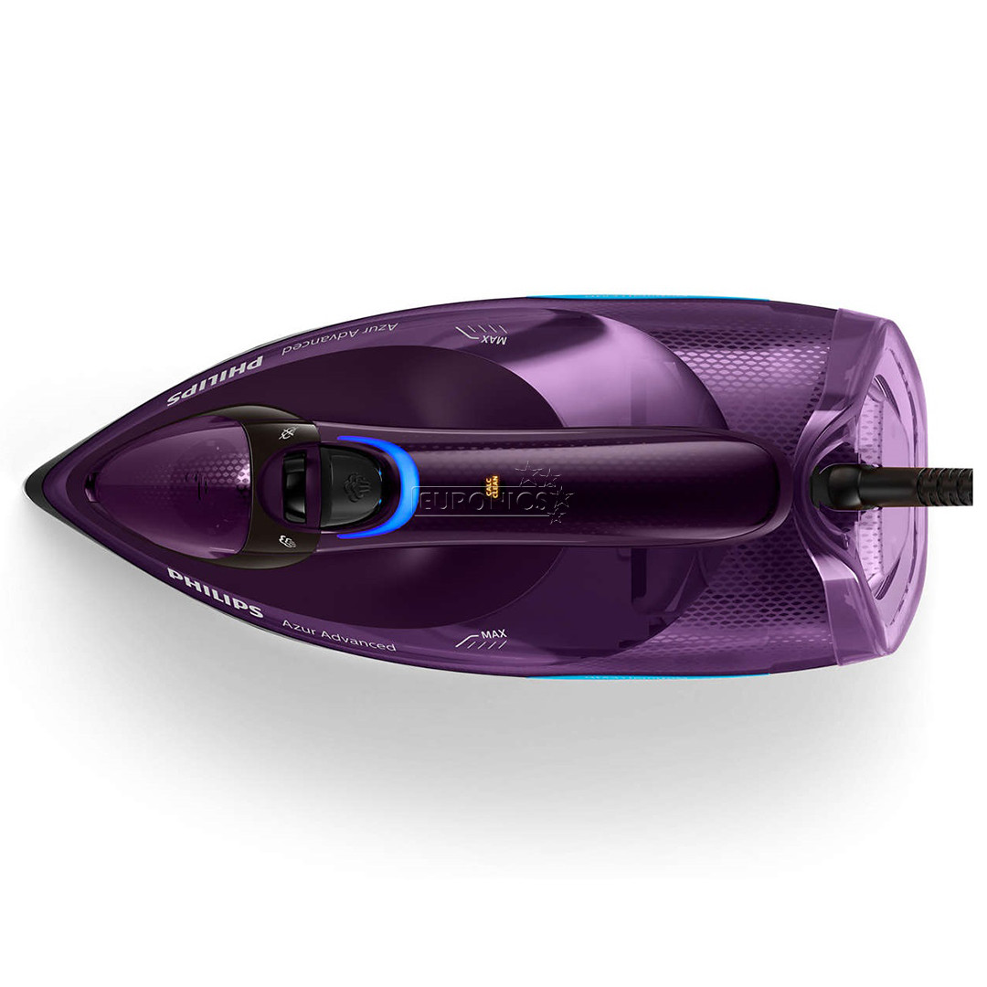 Philips Azur Advanced, 3000 Вт, фиолетовый - Паровой утюг