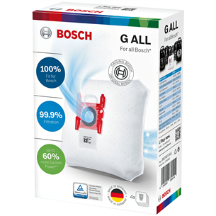 Bosch PowerProtect, 4 gab. - Putekļu sūcēja maisiņi