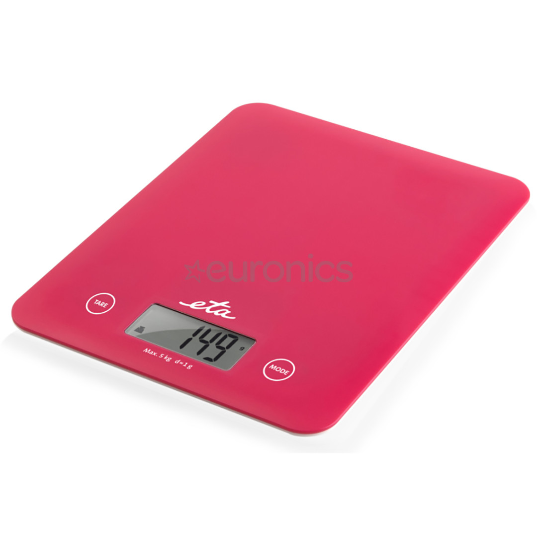 ETA Lori, līdz 5 kg, rozā - Digitālie virtuves svari