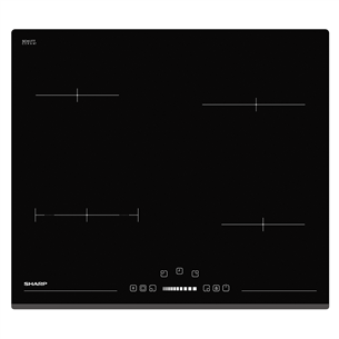 Built-in ceramic hob Sharp