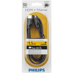HDMI cable 1.5 m, Philips