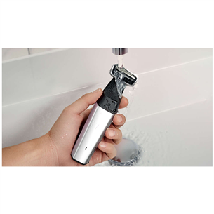 Philips Bodygroom 5000, серебристый/черный - Триммер для тела