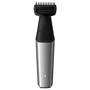 Philips Bodygroom 5000, серебристый/черный - Триммер для тела