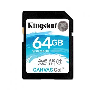 SDXC Canvas Go! memory card, Kingston / 64GB