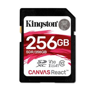 Карта памяти Canvas React SDXC, Kingston / 256GB