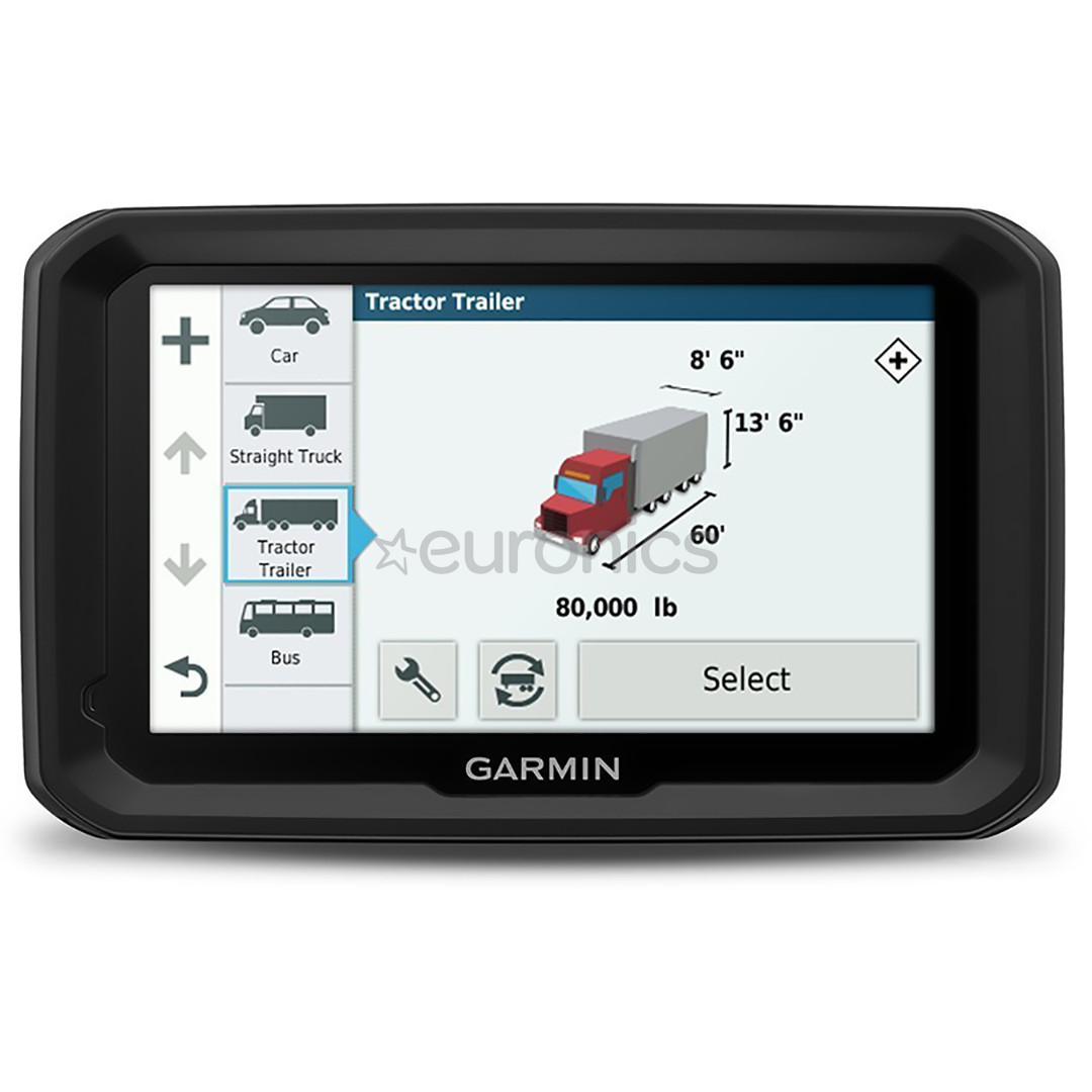 GPS navigācija dezl 580 LMT-D, Garmin