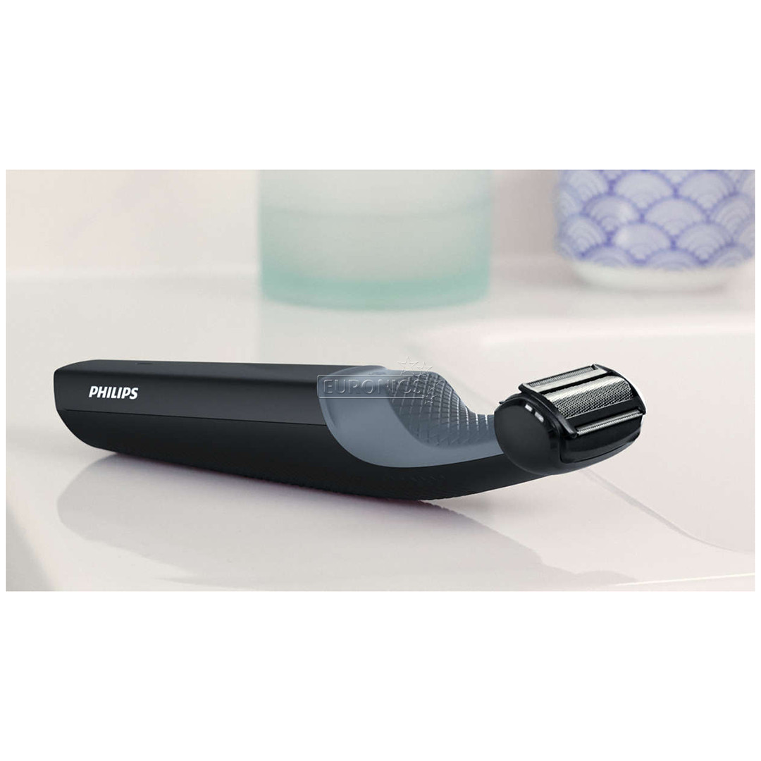 Philips Bodygroom 3000, melna/pelēka - Trimmeris ķermenim