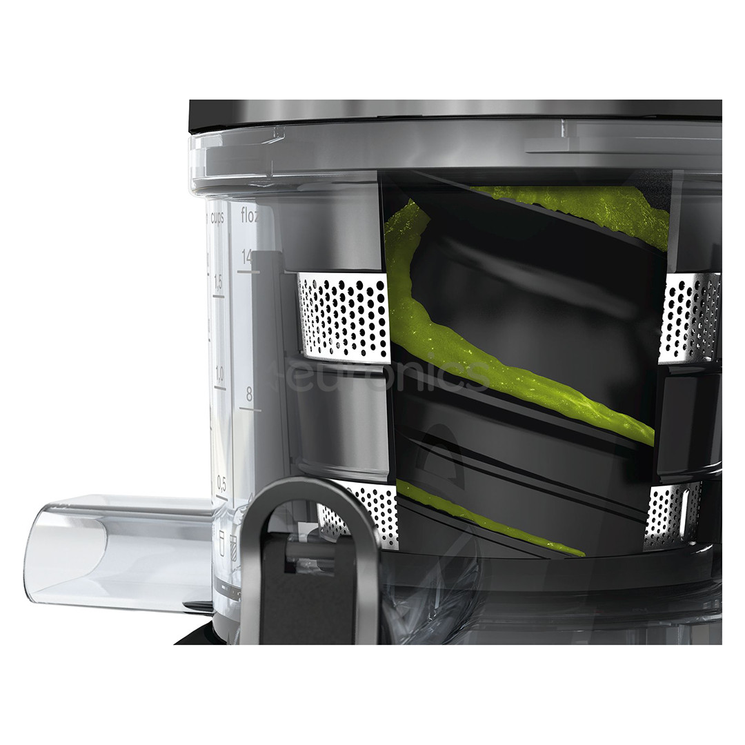 Bosch VitaExtract, 150 Вт, белый/черный - Шнековая соковыжималка