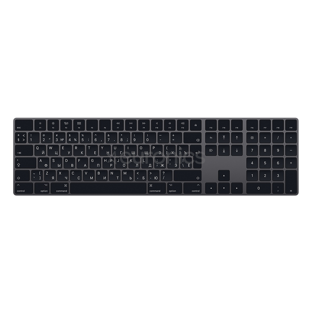 Klaviatūra Magic Keyboard with Numeric Keypad, Apple / RUS