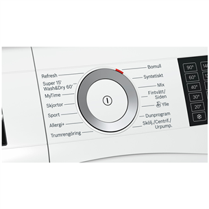 Washing machine-dryer, Bosch (10 kg / 6 kg)