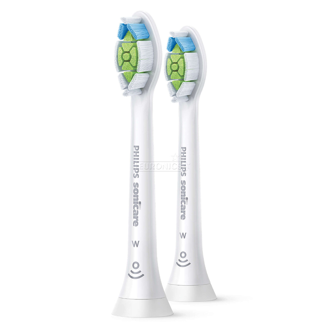 Philips Sonicare W Optimal White, 2 pieces, white - Toothbrush heads