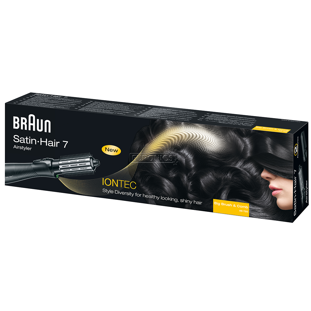 Braun Iontech, 700 W, melna - Matu veidotājs