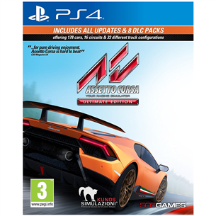 PS4 game Assetto Corsa Ultimate Edition