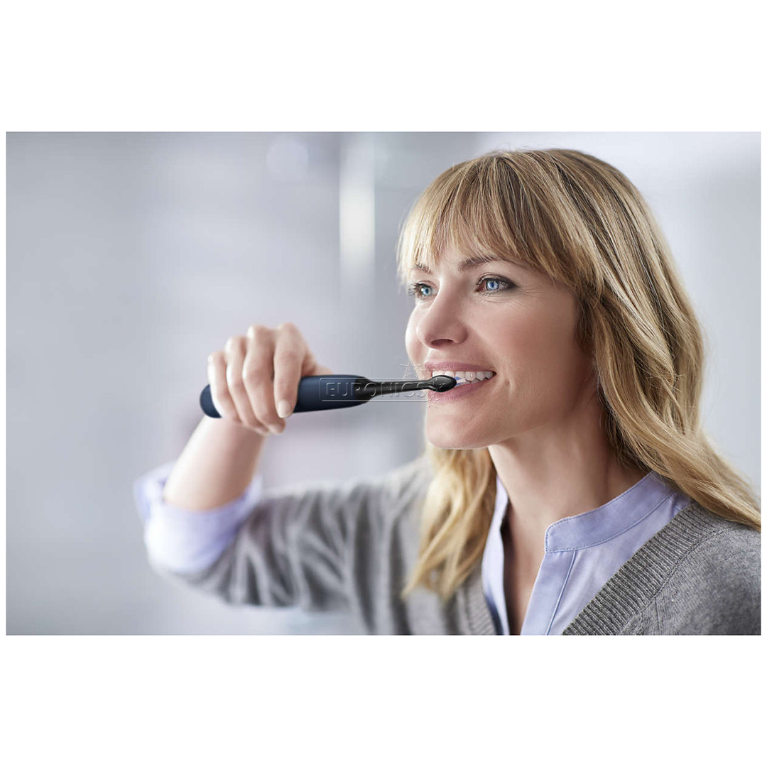 Philips Sonicare ProtectiveClean 6100, ceļojumu futrālis, melna/zila - Elektriskā zobu birste